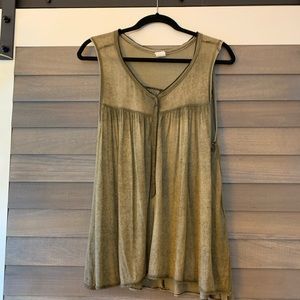 Free people olive top